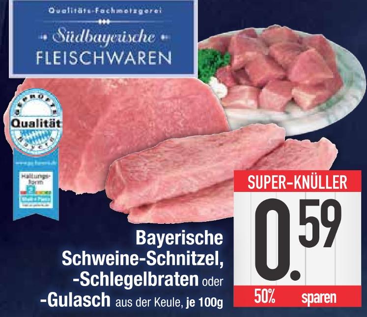 Schweine-Schnitzel von im aktuellen EDEKA Prospekt für 0,59 €